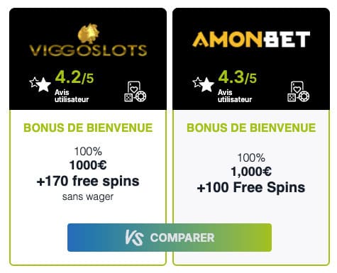 Comparateur de bonus